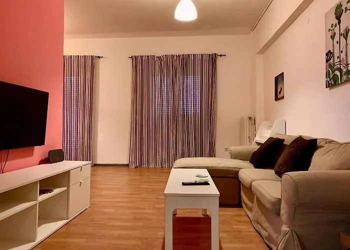 2 Bedroom Apartment 300 Meters Metro Aghios Loanis