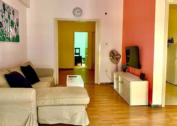 2 Bedroom Apartment 300 Meters Metro Aghios Loanis